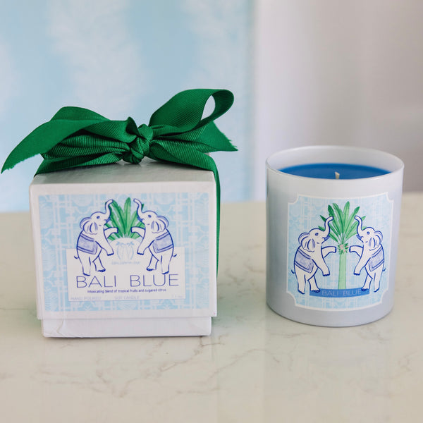 Bali Blue Candle