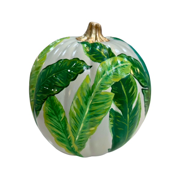 Palm Leaves Pumpkin
