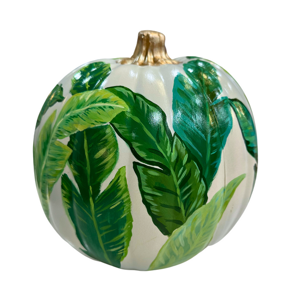 Palm Leaves Pumpkin