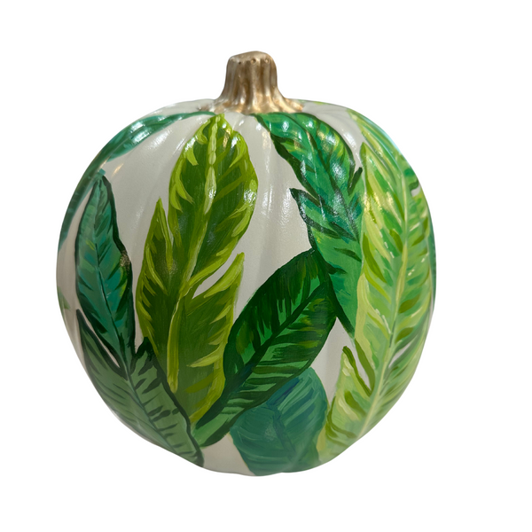 Palm Leaves Pumpkin