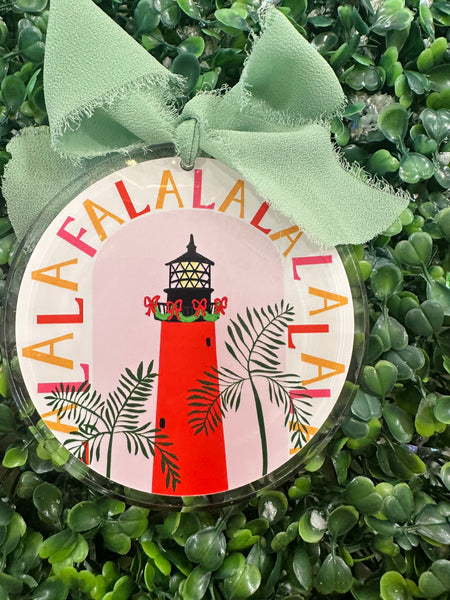 Jupiter Lighthouse Christmas ornament
