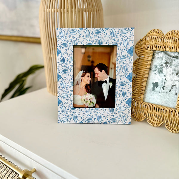 Blue Poppy Frame 5x7