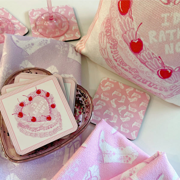 I'd Rather Not | mini pillow