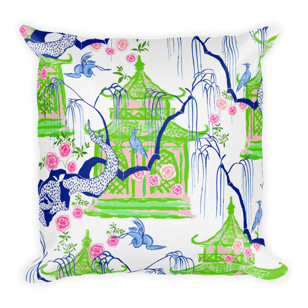 Carmen Collection | Chinoiserie pagoda pillows