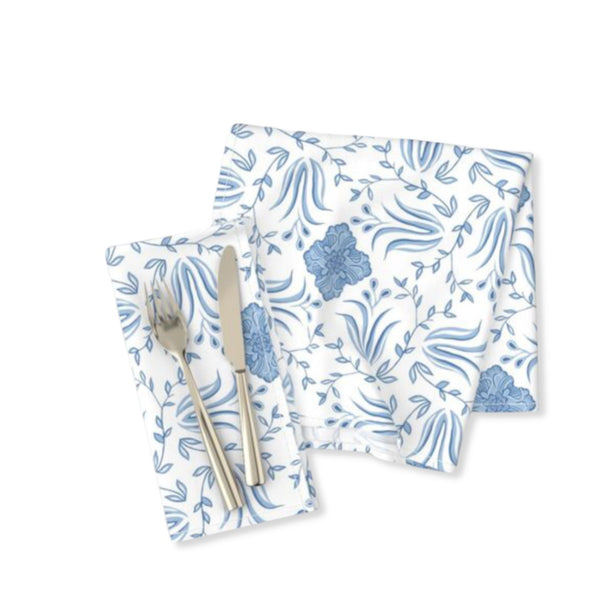 Blue Poppy Napkins