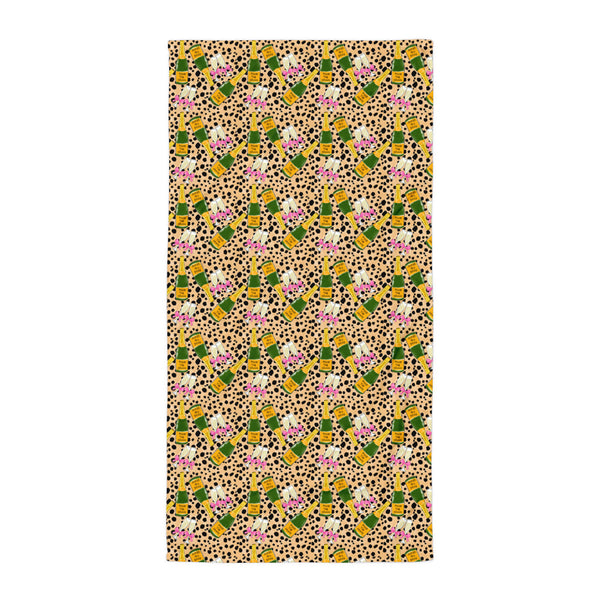 Pour The Veuve | Beach towel