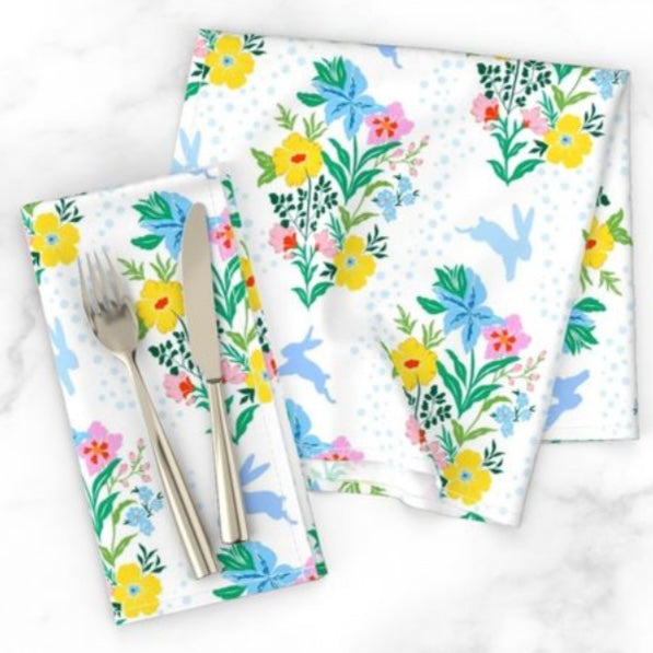 Spring Bunnies | Napkins