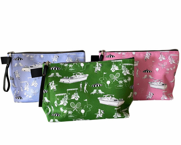 Club Toile Accessory Bag