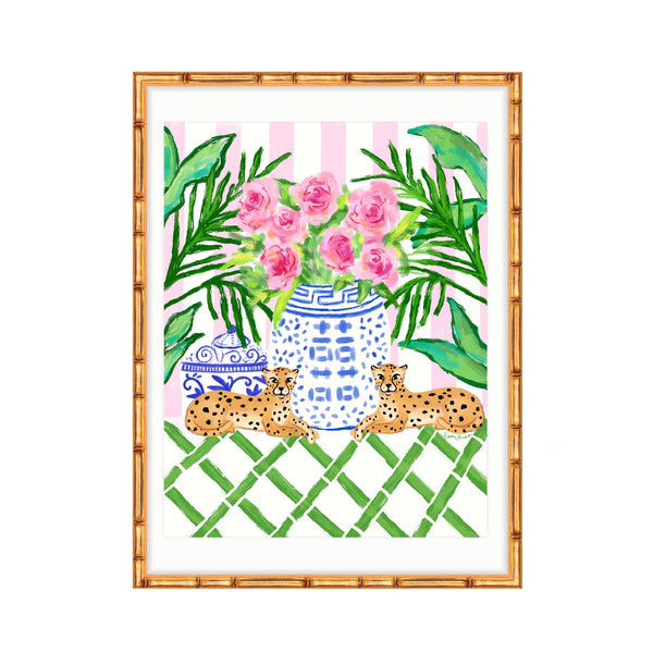 Pattern Play Pink & White Cabana Stripe