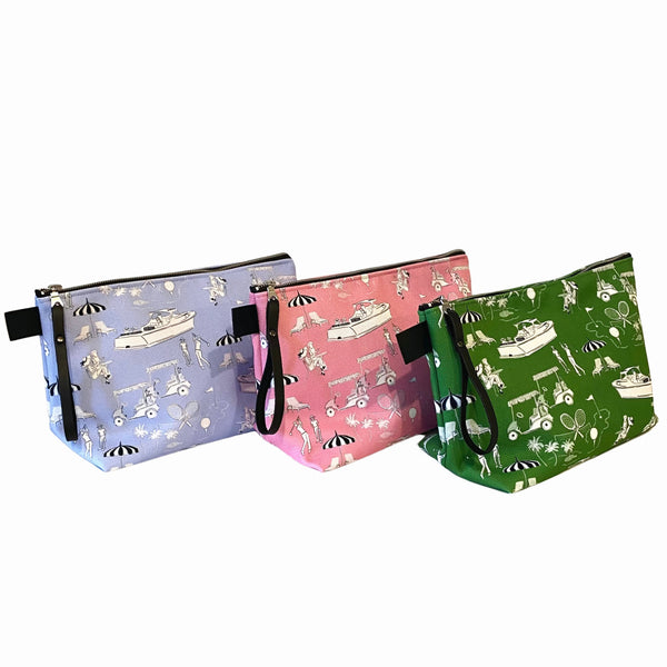 Club Toile Accessory Bag