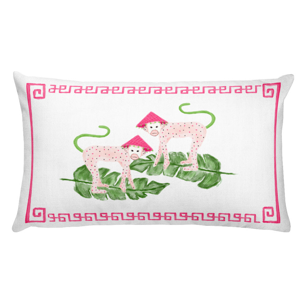Put a Bow on It  Fall reversible pillow – Katie Herman Art
