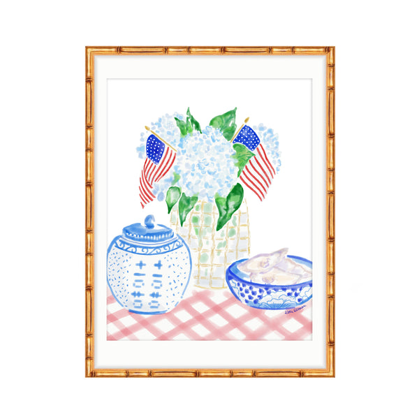 Stars, Stripes & Hydrangeas