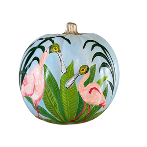 Roseate Spoonbill Pumpkin