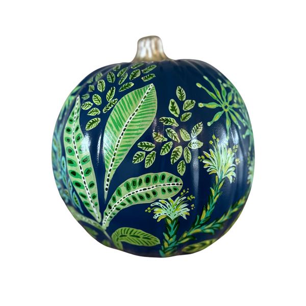 Botanical Navy Pumpkin