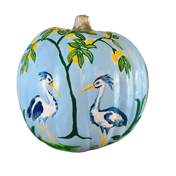 Roseate Spoonbill Pumpkin