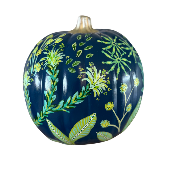 Botanical Navy Pumpkin