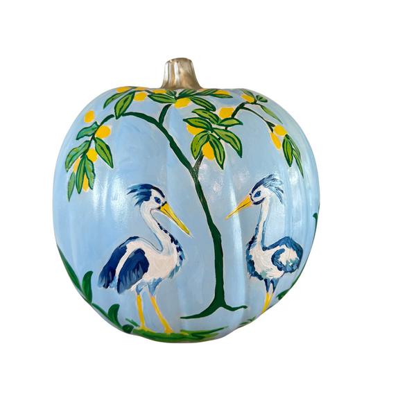 Roseate Spoonbill Pumpkin