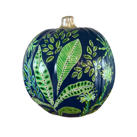 Botanical Navy Pumpkin