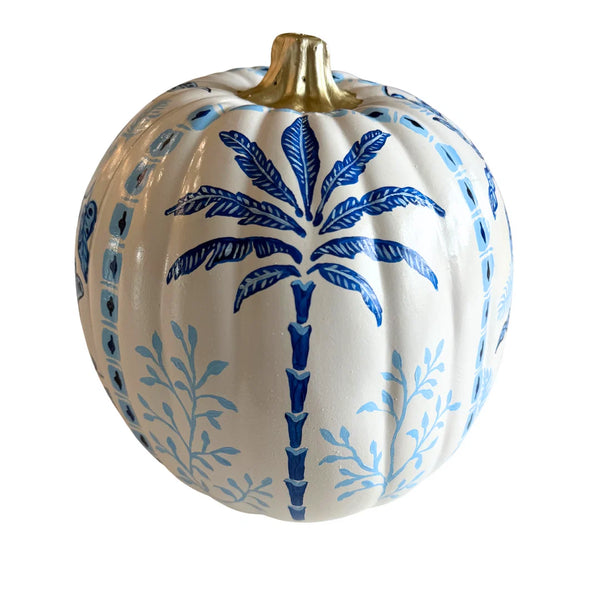 PREORDER Large 9” Hand Painted Faux Pumpkin