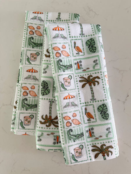 Vintage Florida | Hand towels