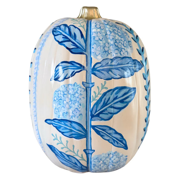 PREORDER XL 13” Hand Painted Faux Pumpkin