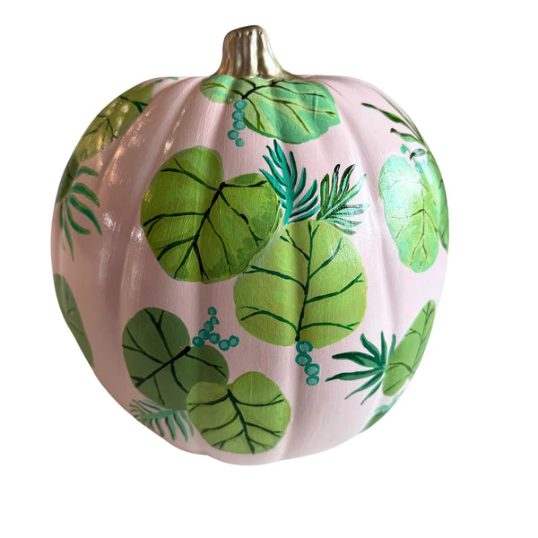 PREORDER Large 9” Hand Painted Faux Pumpkin