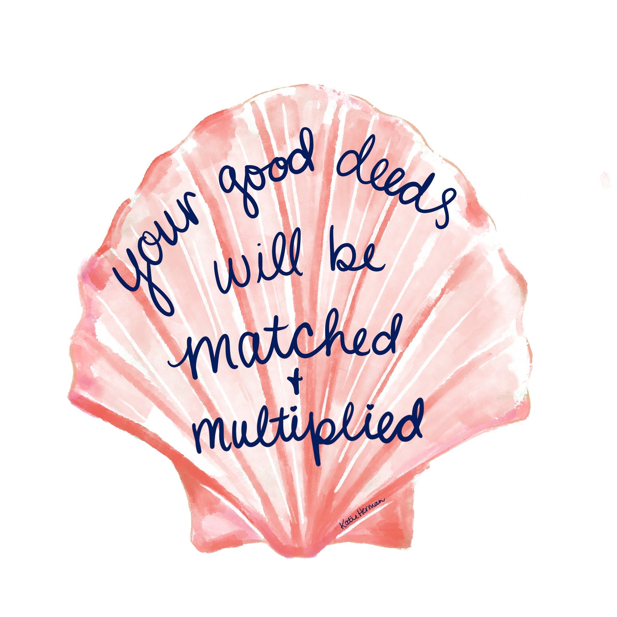 Your Good Deeds will be Matched & Multiplied | Digital Download