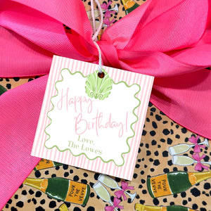 Happy Birthday Personalized gift tags