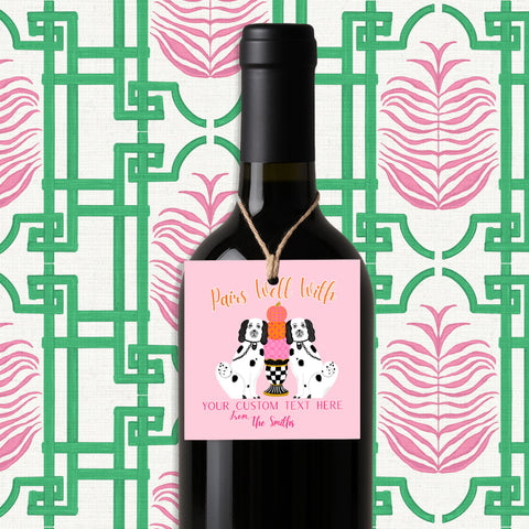 Pairs Well With | Wine Tag