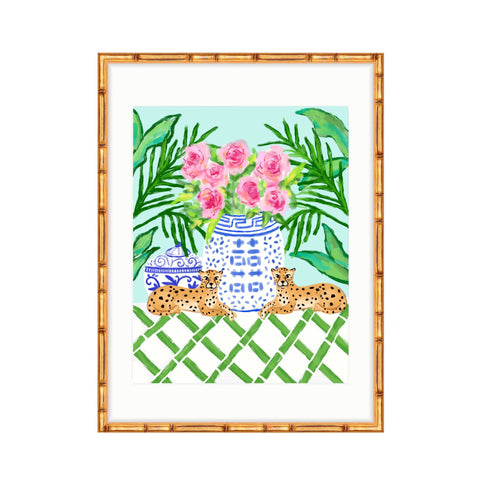Chinoiserie Pattern Play, Teal
