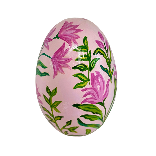 Pink Petals Heirloom Egg 3.5”