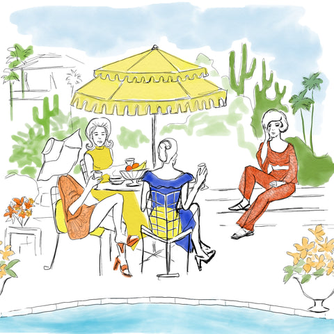 Poolside Gossip 10x10